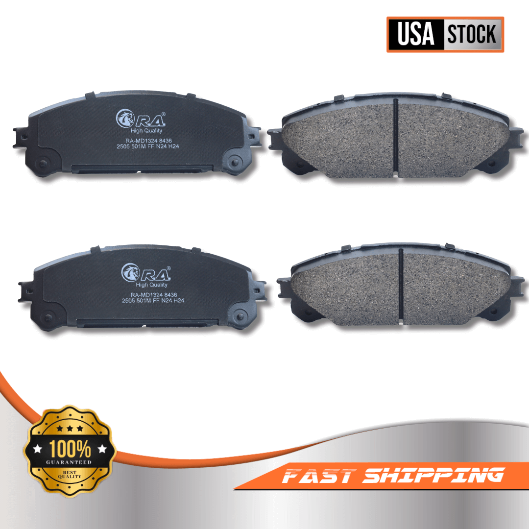 Front Disc Brake Pads for 2015 2016 2017 Lexus NX200t 2.0L F Sport - Image 2