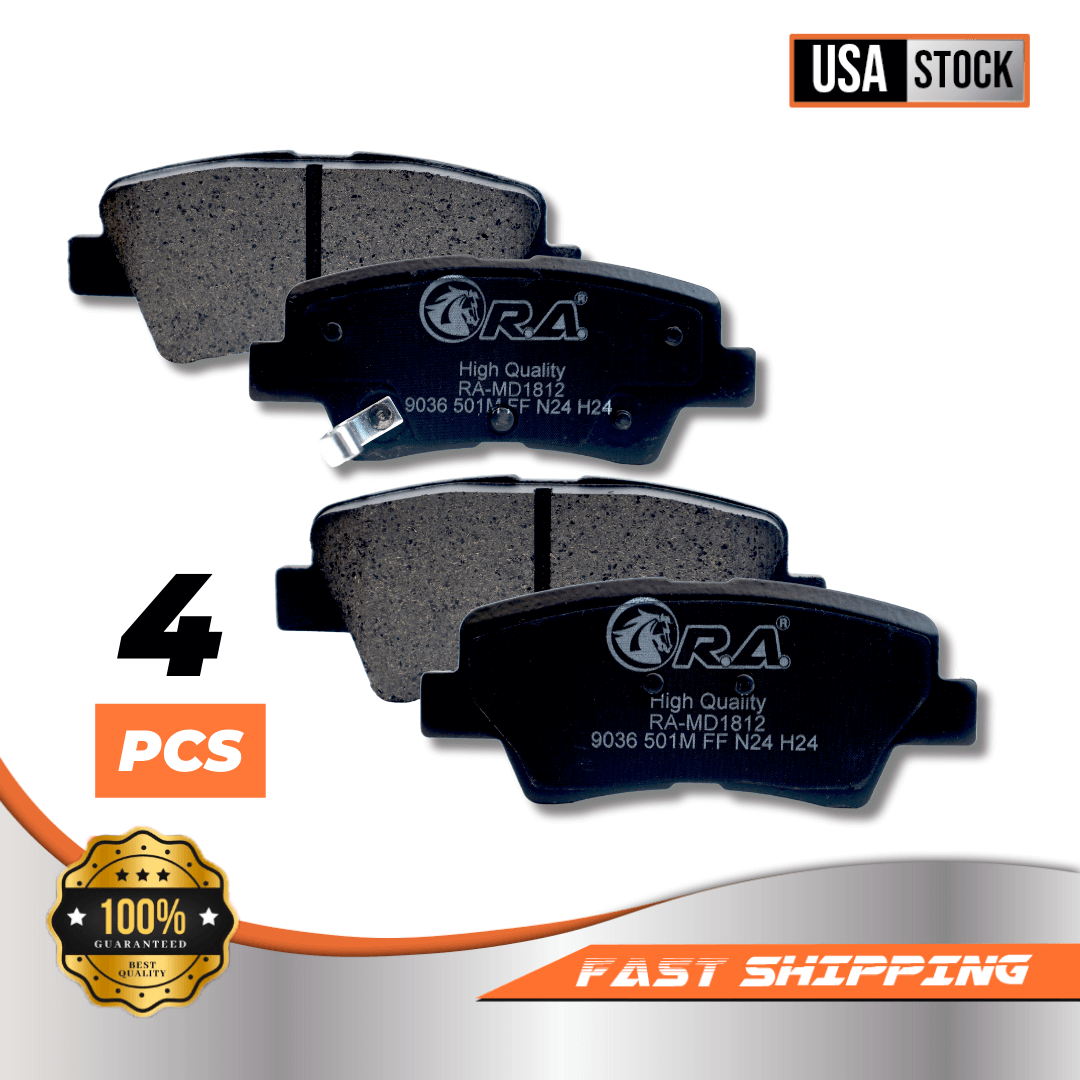 Rear Disc Brake Pads for 2019 2020 2021 2022 2023 Kia NIRO EV EX SX BATTERY - Image 2
