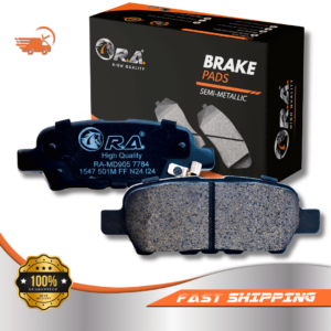 Rear Disc Brake Pads w/hardware for 2016 2017 2018 2019 Nissan MAXIMA 3.5L