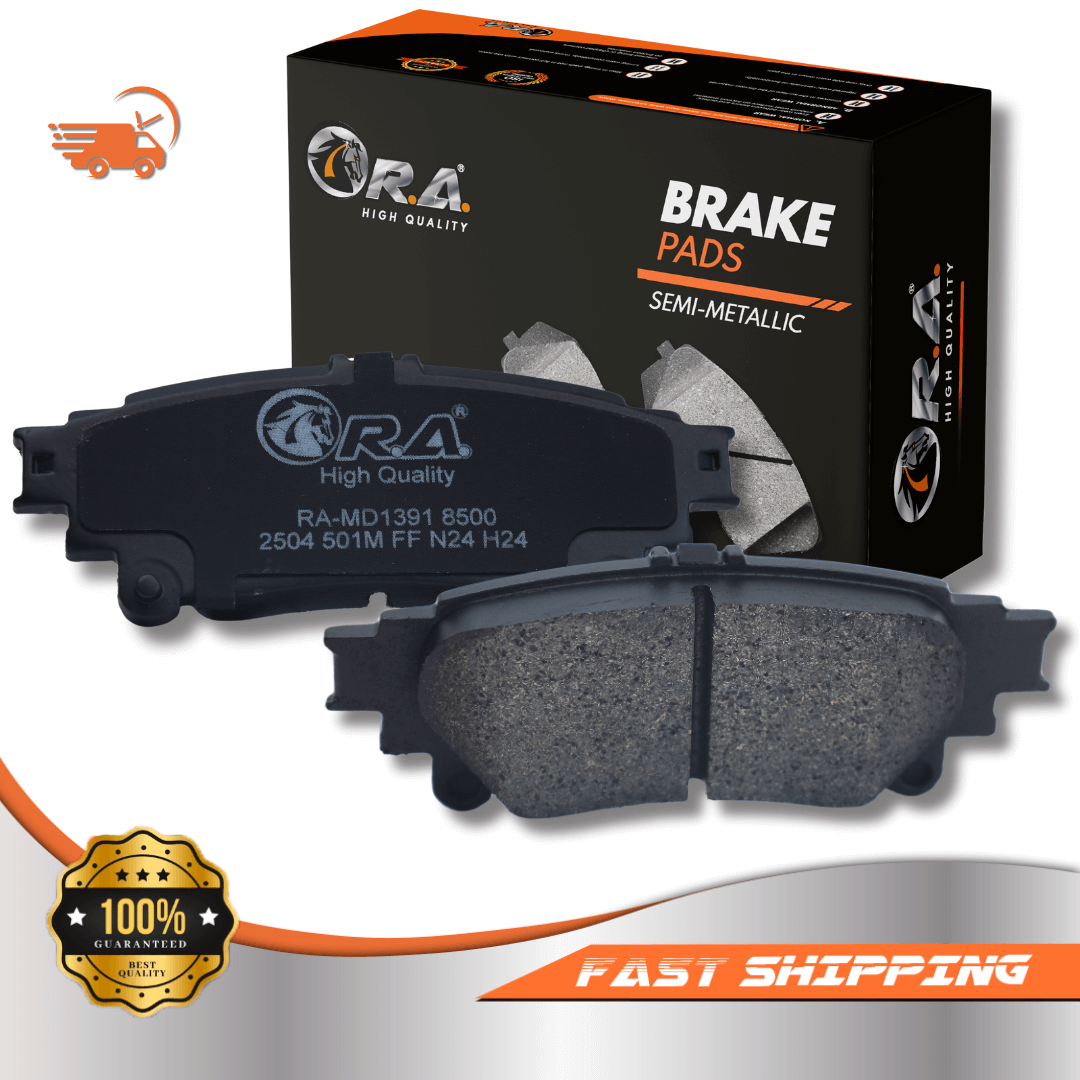 Rear Disc Brake Pads for 2016 2017 Lexus RC300 Base F Sport Coupe 3.5L